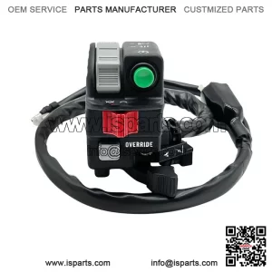 Left Handlebar Switch Start Stop Headlight for Kawasaki Prairie 300 360 400 KVF