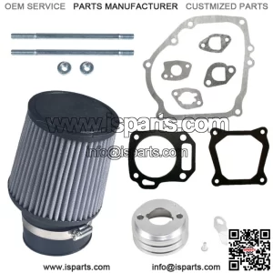 Air Filter Adapter Kit For Coleman CT200U MB165 Mini Bike Go Kart