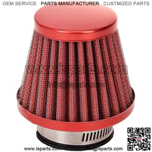 38mm Air Filter Cleaner for Predator 196cc 200cc 212cc 6.5hp GX160 GX200 Coleman CT200U CT200U-EX BT200X KT196 Baja Warrior Heat MB200 MB165 Massimo TrailMaster Mini Bike Go Kart Cart Parts Red