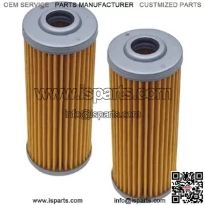 2 Pack MIU804763 Fuel Filter Replace John Deere M801101 CH10479 8970713480 MIU804763 Fits John Deere 655 755 756 770 790 850 855 900 950 1050 X495 X595 X750 X950 1025R 2320 Series Tractors