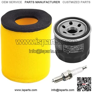 Air Filter 13780-03G00 Oil Filter 1651003G00 with Spark Plug Replacement for Suzuki Eiger 400 LTA400 2x4 / LTA400F 4x4 Auto 2003-2007,King Quad 400 LTA400F LTF400F 4x4 2008-2012
