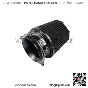 Air Filter Intake w/ Holder Adapter Kit For Yamaha YFZ450R 2009 2010-2023 Black