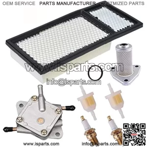 72368G01 Air Filter Golf Cart Tune Up Kit for Compatible with EZGO Medalist TXT 1991- 2008 295/350cc 4 Cycle Robins Motor 295cc 350cc with 72084-G01 Fuel Filter 72021-G01 Fuel Pump Spark Plug Kit