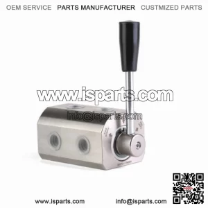 Hydraulic 6-Way Diverter Valve with Steel Body - Selectable Flow Control for Tractor/UTV Systems