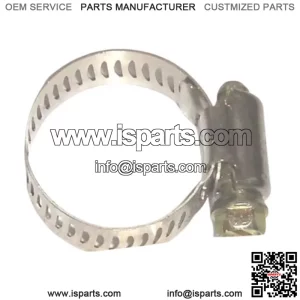 POLARIS PURE OEM NOS VINTAGE SNOWMOBILE ATV  HOSE CLAMPS (2) 7080614