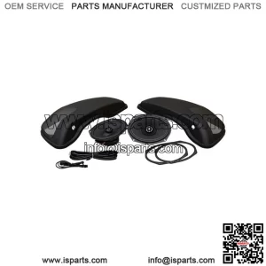 Hogtunes Saddlebag Speaker Lid Kit With XL Speakers For Harley Touring
