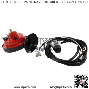 Golf Cart Horn Kit 12V for EZGO Club Car Yamaha, W/ Floor Mounted Button Wiring