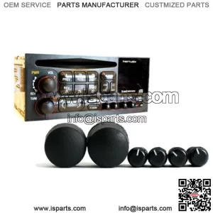 Truck SUV Delco Radio Knobs Kit Sets AM FM CD CS Pieces Fits 1995-2005 Chevy GM (For: More than one vehicle)