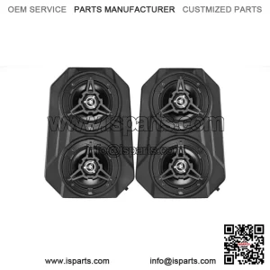 Bluetooth 6.5" 4 Speaker Overhead Stereo UTV Golf Cart Audio Sound Bar System (Fits: Yamaha Rhino 660)