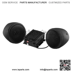 600W 2-SPEAKER BLUETOOTH SOUND SYSTEM BLACK YAMAHA RHINO VIKING UTV (Fits: Yamaha Rhino 660)