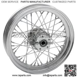 Drag Specialties 40 Spoke Laced Non-ABS Rear Wheel For Harley