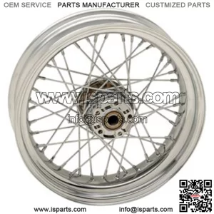 Drag Specialties 40 Spoke Laced ABS Rear Wheel For Harley