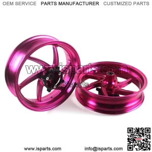 Purple Front Rear Wheel Rim For Honda Forza 350 / Adv 2018 - 2023 2019