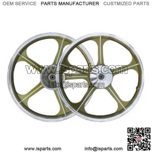 GTO 588 [1.4/1.6 X 17] HONDA WAVE 125R 125X 125S 5 SPOKE ENKEI RACING FORGED CNC SPORT RIM MOTOR CYCLE BIKE