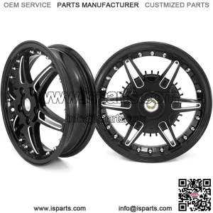 Motorcycle Modified Tire Wheel Hubs Rims Kit CNC Aluminum Sprint Wheels Boss Parts For Sprint Primavera 50 150 Sprint150 GTS GTE GTV 125 200 250 300 (For Sprint Primavera Series)