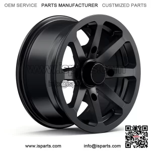 4pcs 15" RockTrix RT102 ATV UTV Wheels Rims | 15x7 | 4x156 4/156 | 4+3 offset (For: Polaris)