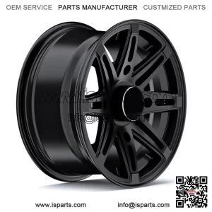 14" RockTrix RT103 ATV Wheels Rims - for Polaris Sportsman RZR Ranger 14x7, 4+3 (For: Polaris)