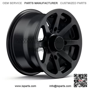 12" RockTrix RT102 ATV UTV Wheels Rims | 12x7 | 4x156 4/156 | 4+3 offset (For: Polaris)