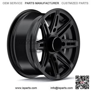 12" RockTrix RT103 ATV UTV Wheels Rims | 12x7 | 4x156 4/156 | 4+3 offset (For: Polaris)