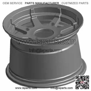 Polaris OEM Rr Rim 12x8 Cast  Black Sportsman 570 Ranger 570/700/800 1521105-067