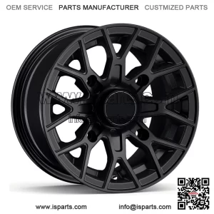 One (1) 12" RockTrix RT104 ATV Wheel Rim | 12x7 | 4x156 4/156 4-156 | 4+3 offset (For: Polaris)