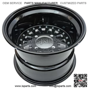 RZR XP 1000 900   "Crusher Lite" Billet Wheels  15x7  4+3 Front  Rear Alba (For: Polaris)