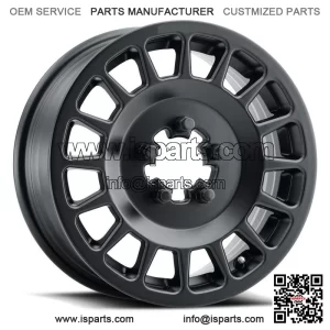 Method 407 15" Wheels/Rims Matte Black Polaris RZR Turbo R & Pro R Ranger 1500 (For: Polaris)