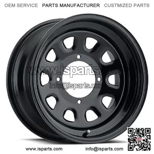 Set (4) ITP 14" Delta Steel Rim Wheel for Honda Yamaha Polaris Kawasaki Suzuki