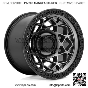 Fuel Unit 15x10 UTV Wheels Gunmetal Polaris RZR 1000 XP (4) (For: Polaris)