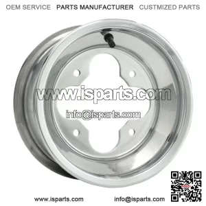 4/110 Douglas A5 Wheel 9X8 3.0 + 5.0 Polished Aluminum 9X8 3.0 + 5.0 Polished (For: Polaris)