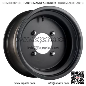 Douglas Ultimate Sport Wheel 15x8 3.5 + 4.5 Matte Black 4/156 Lug Pattern (For: Polaris)