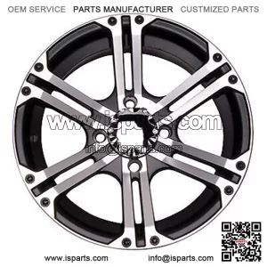 ITP SS212 UTV Wheels/Rims Machined 12" Polaris RZR Turbo S / RS1 (4) (For: Polaris)