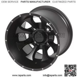 Pro Armor Knight Wheels Dunes 14x10 (137) Can-Am Maverick X3 Black CA1410KNBL