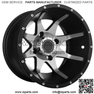 ATV/UTV Wheels Set 12in Sedona Storm Machined 4/110 5+2/2+5 SRA (For: Can-Am)