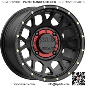 ATV/UTV Wheels Set 15in KMC KS135 Grenade Black 4/137 38mm HP1K (For: Can-Am)