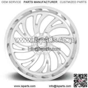 Fuel UTV Kompressor | Polished | CanAm 4x137 | Fuel UTV Wheels