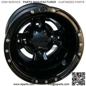 New SS112 Matte Black Sport Wheels For Arctic Cat DVX400 & Can-Am DS450