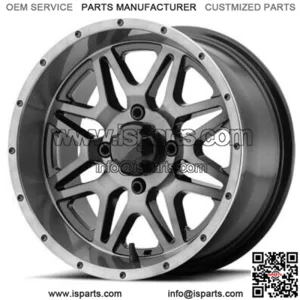 ATV/UTV Wheels Set 14in M26 Vibe Machined 4/137 0mm HP1K (For: Can-Am)