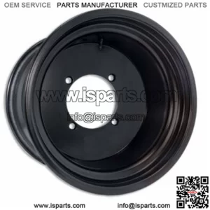 DWT 15" 4/136 Black Ultimate Sport Front Rear Rims 15x8 Can-am Maverick X3 R RR (For: Can-Am)