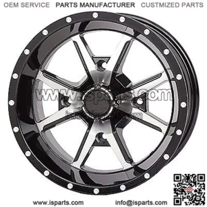 Set of 14" Frontline 556 Aluminum Rims Wheels Honda Polaris Kawasaki CanAm