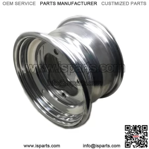 10" Front Wheel 4x144 Hole Size Model: 144P(Mirror Polished)