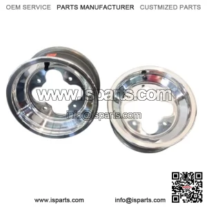 A5 10" 10x5 3+2 Front Aluminum Wheels Rims Polished YFZ450 Banshee Raptor