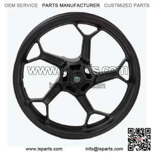 Front Wheel Black for Loncin LX6000D-A,Voge ER10 Euro 5 LX6000D-A-E5 CMPO Wheel