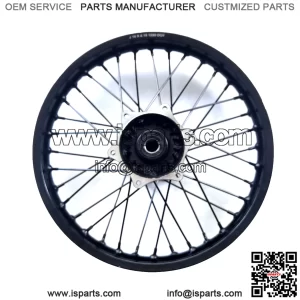 2.15x18" 7 Series Black Circle KTM CNC Red Rear Hub (20.046P)