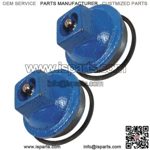 TWO EACH FRONT HUB CAP Fits Ford 8N NAA 600 800 900 2000 3000 MORE CFPN1130B