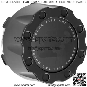 WHEEL CAP - BLACK FITS ALL SPYDER BADLANDS PART# CP-A8-110B-S NEW (For: More than one vehicle)
