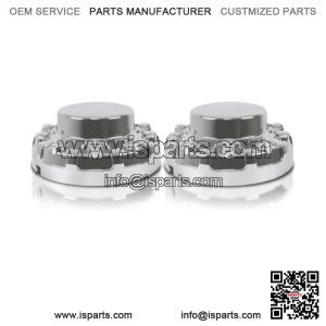 2*Rear Wheel Center Hub Caps For 2019 2020 2021 Dodge Ram 4500 5000 Chrome