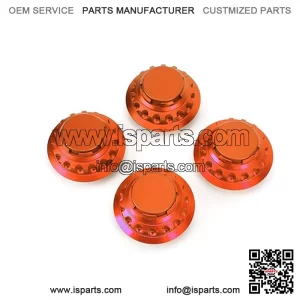 Mercedes-Benz wheel center cover #orange