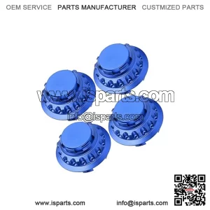 BMW Honda wheel center cover #blue