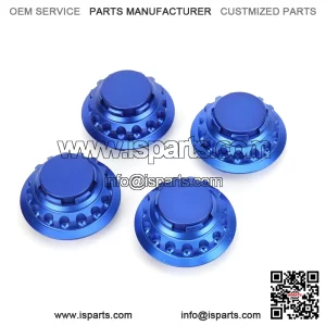 Porsche wheel center cover #blue